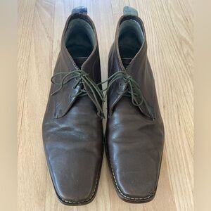 Ted‎ Baker Chocolate Brown Leather Shoes